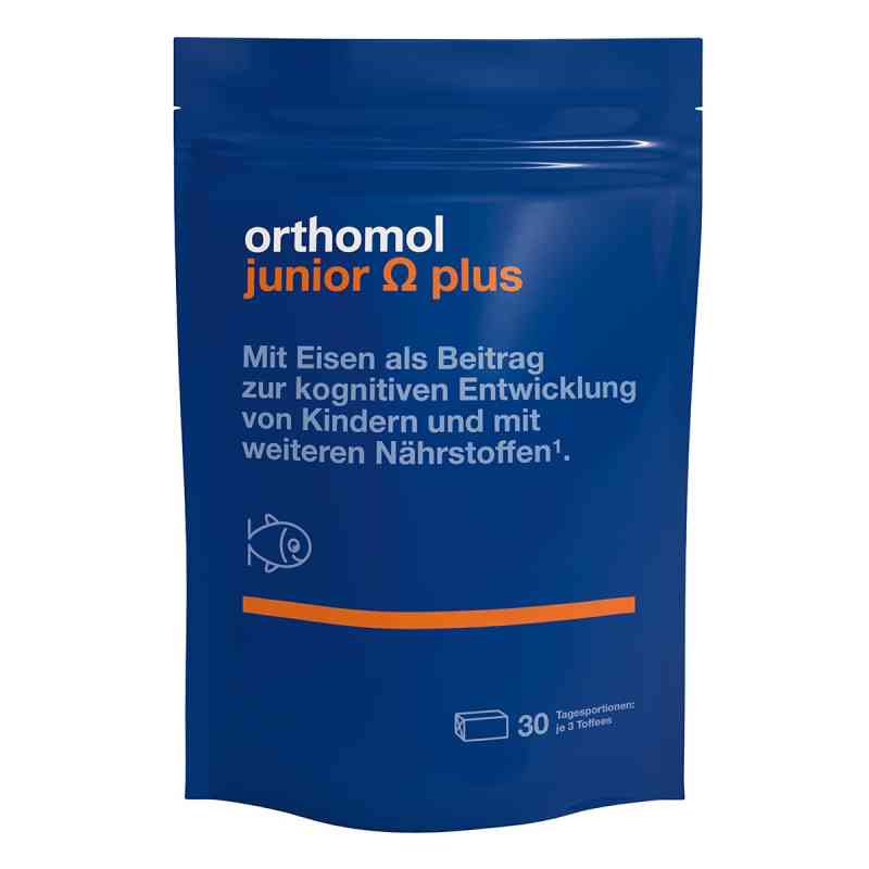 Orthomol junior Omega plus Toffees 90 stk von Orthomol pharmazeutische PZN 11877835