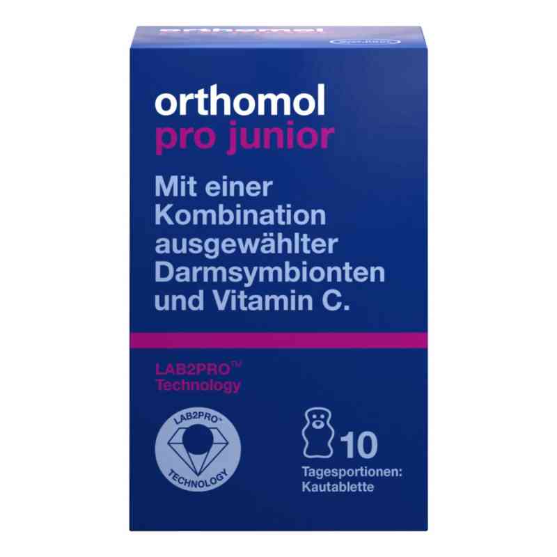 Orthomol Pro junior Kautablette Erdbeere 10 stk von Orthomol pharmazeutische PZN 18113130