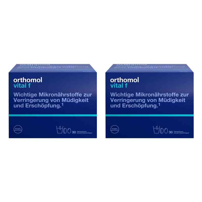 Orthomol Vital f Granulat/Tablette/Kapsel Orange 30er-Packung 2x1 stk von Orthomol pharmazeutische PZN 08104381