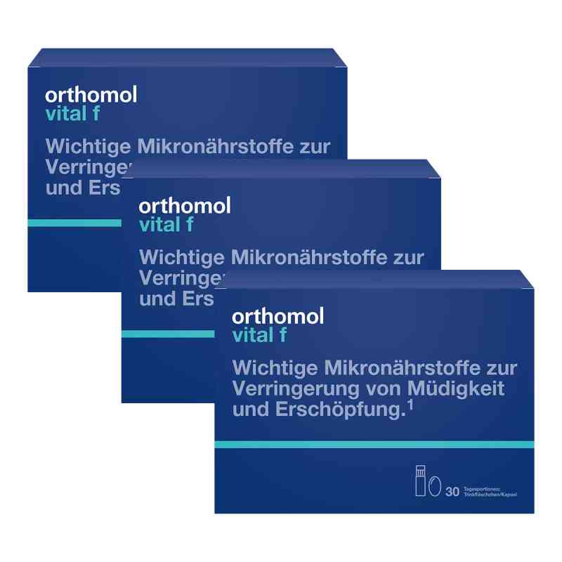 Orthomol Vital F Trinkfläschchen 3X30 stk von Orthomol pharmazeutische PZN 08101102