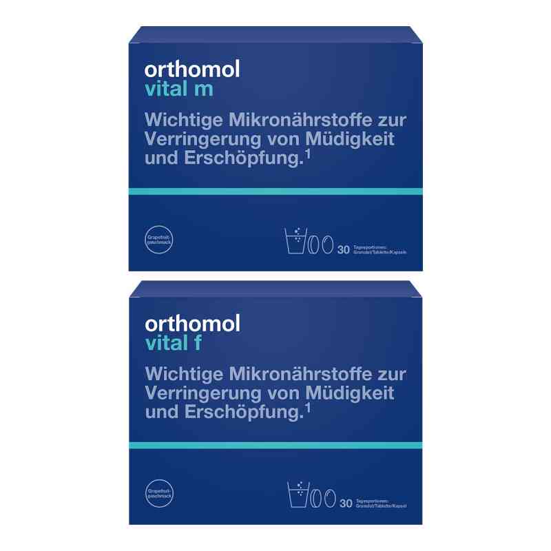 Orthomol Vital Grapefruit Granulat/Kapseln 2X30 stk von Orthomol pharmazeutische PZN 08100262