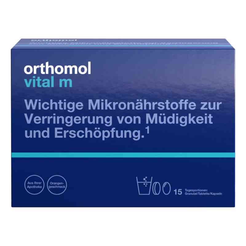Orthomol Vital m Granulat/Tablette/Kapsel Orange 15er-Packung 1 stk von Orthomol pharmazeutische PZN 01319784