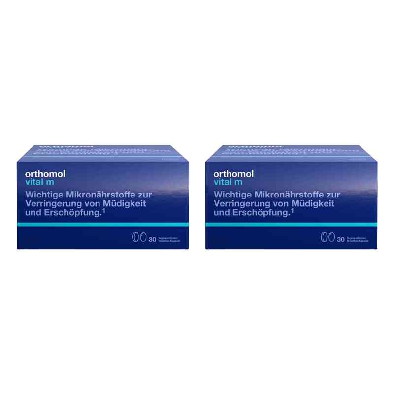 Orthomol Vital m Tabletten/Kapseln 30er-Packung 2x1 stk von Orthomol pharmazeutische PZN 08104380