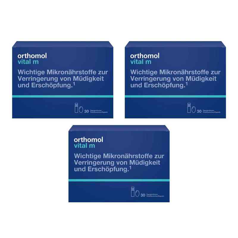 Orthomol Vital M Trinkfläschchen 3X30 stk von Orthomol pharmazeutische PZN 08101094