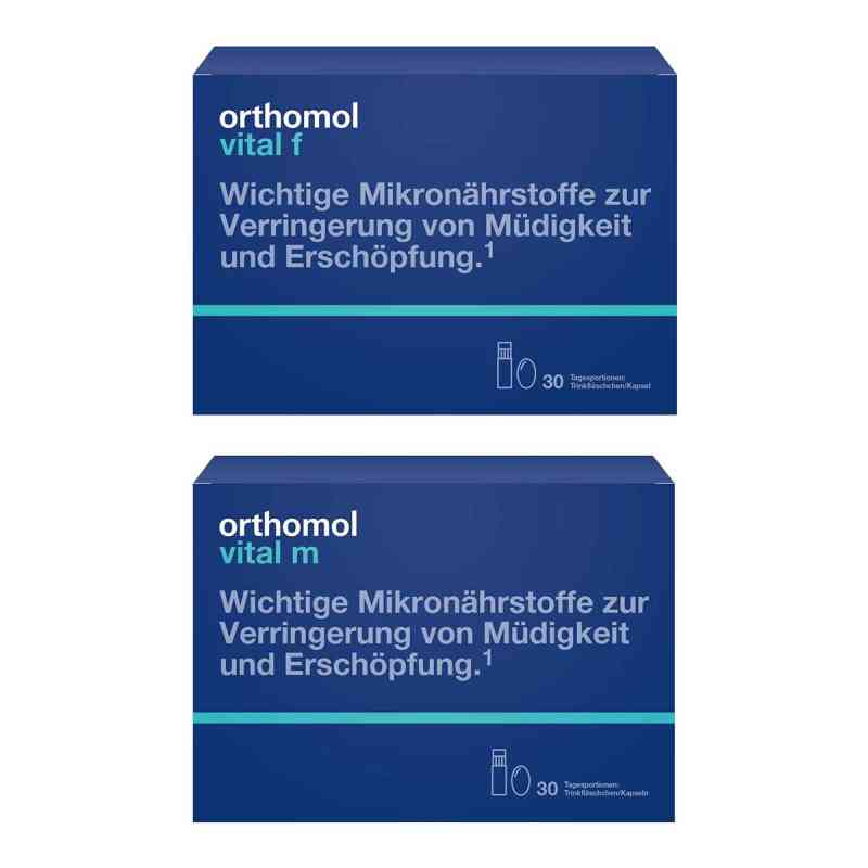 Orthomol Vital m&f Trinkfläschchen Paket 2X30 stk von Orthomol pharmazeutische PZN 08100248