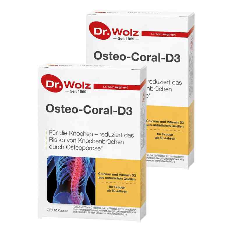 Osteo Coral D3 Doktor wolz Kapseln 2x60 stk von Dr. Wolz Zell GmbH PZN 08105908