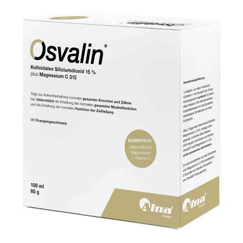 Osvalin 100 ml Silizium+80 g Magnesium Kombipack. 1 stk von Pharma Peter GmbH PZN 10331695