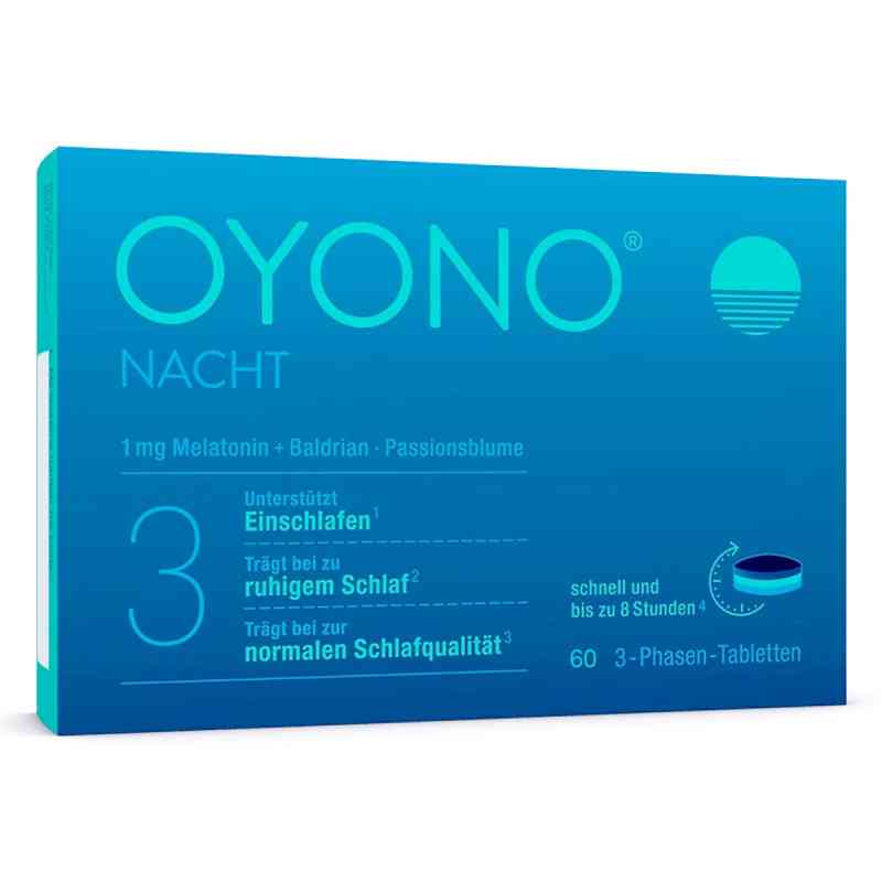 Oyono Nacht Tabletten 60 stk von MCM KLOSTERFRAU Vertr. GmbH PZN 17997902