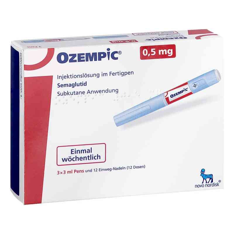 Ozempic® 0,5 Mg 3 stk von Novo Nordisk Pharma GmbH PZN 19810440