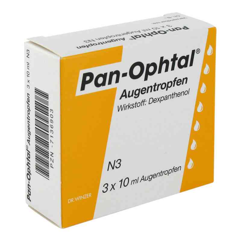 Pan Ophtal Augentropfen 3X10 ml von Dr. Robert Winzer Pharma GmbH PZN 07136903