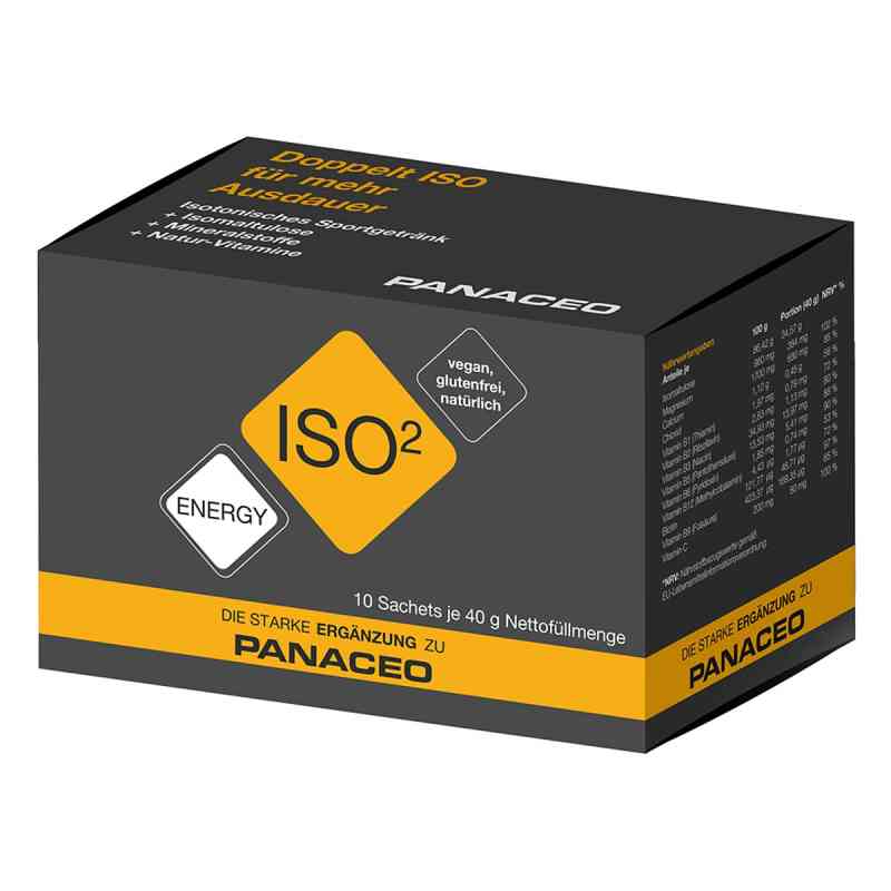 Panaceo Energy Iso2 Pulver Sachets 10X40 g von Panaceo International GmbH PZN 18207807