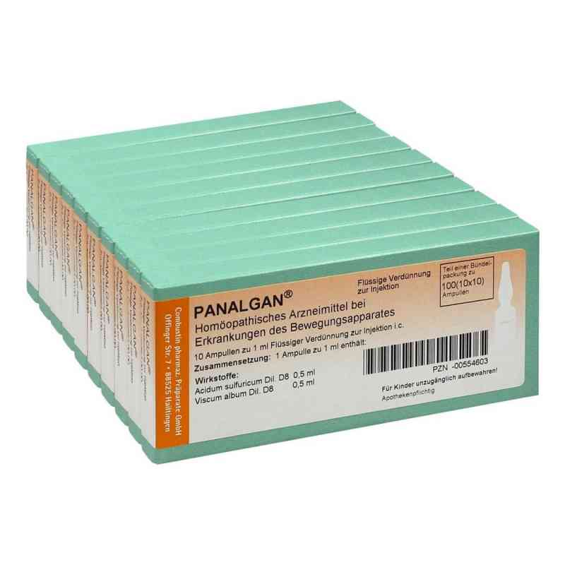 Panalgan Ampullen 10X10 stk von COMBUSTIN Pharmazeutische Präpar PZN 00554603