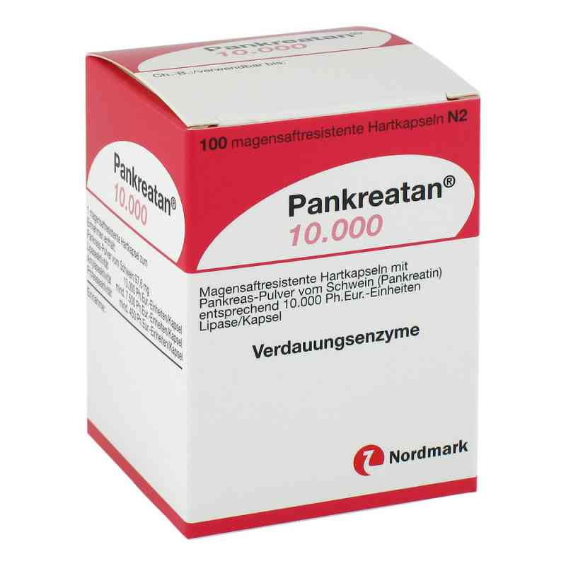 Pankreatan 10000 100 stk von NORDMARK Pharma GmbH PZN 06890006