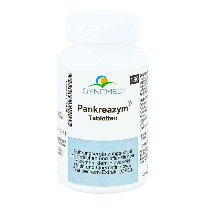 Pankreazym Tabletten 180 stk von Synomed GmbH PZN 09272668