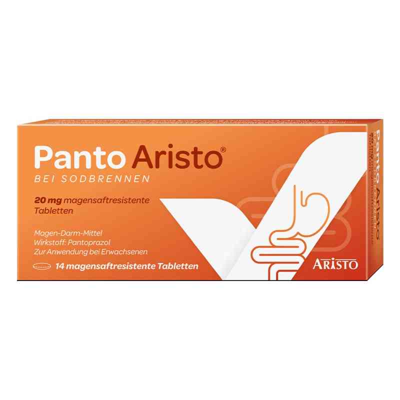 Panto Aristo bei Sodbrennen 20 mg 14 stk von Aristo Pharma GmbH PZN 07021927