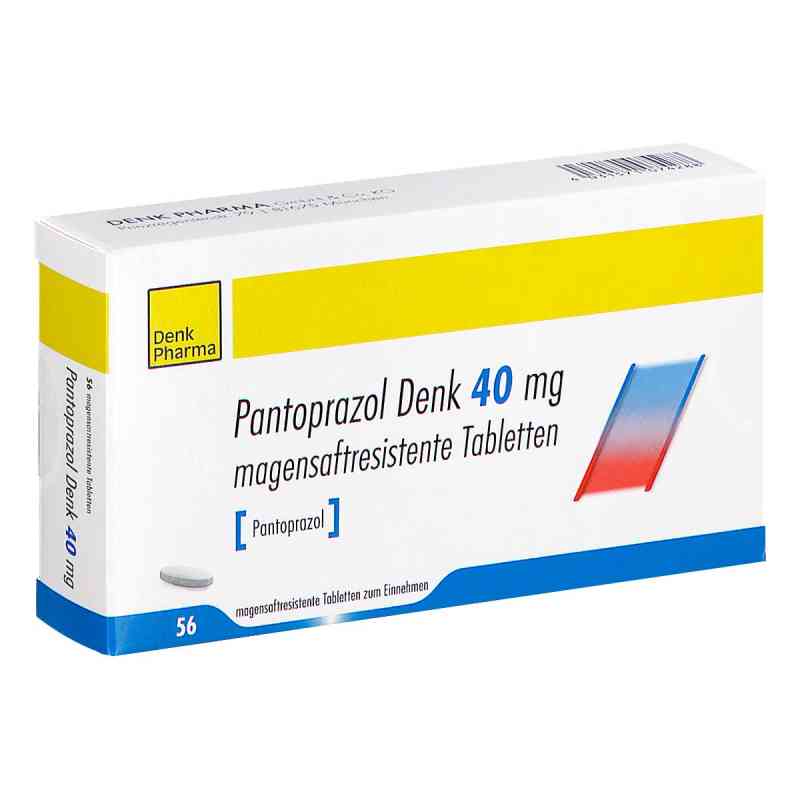 Pantoprazol Denk 40 Mg Magensaftres.tabletten 56 stk von Denk Pharma GmbH & Co.KG PZN 16890177