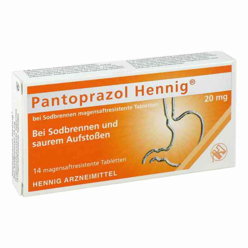Pantoprazol Hennig bei Sodbrennen 20mg 14 stk von Hennig Arzneimittel GmbH & Co. KG PZN 08439988