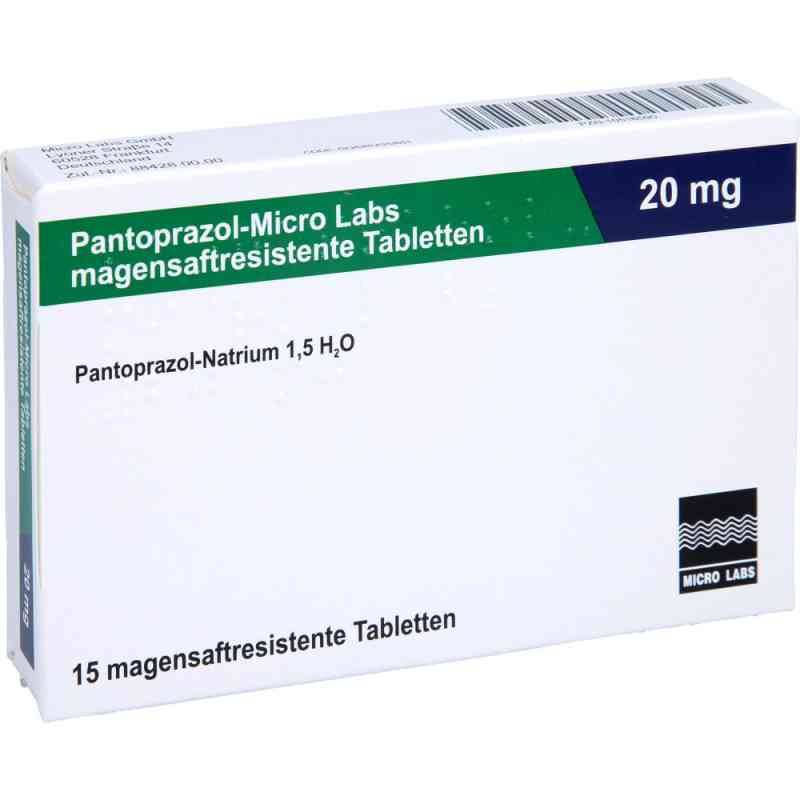 Pantoprazol-Micro Labs 20mg 15 stk von Micro Labs GmbH PZN 10516590