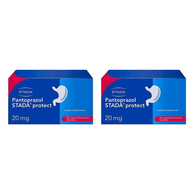 Pantoprazol STADA protect 20 mg 2x14 stk von STADA Consumer Health Deutschland GmbH PZN 08103181