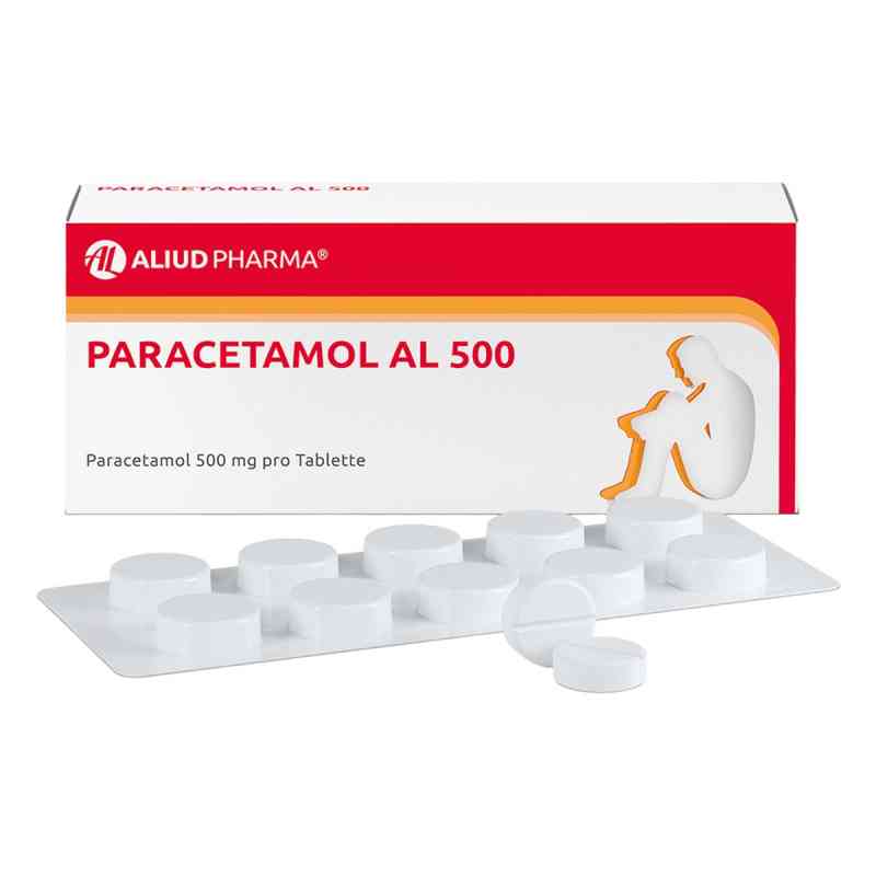 Paracetamol AL 500 bei akuten Schmerzen und Fieber 20 stk von ALIUD Pharma GmbH PZN 06718342