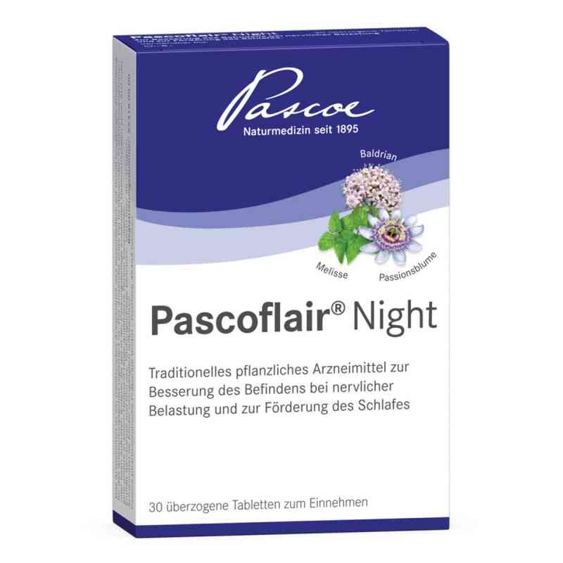 Pascoflair Night überzogene Tabletten 30 stk von Pascoe pharmazeutische Präparate GmbH PZN 16708936