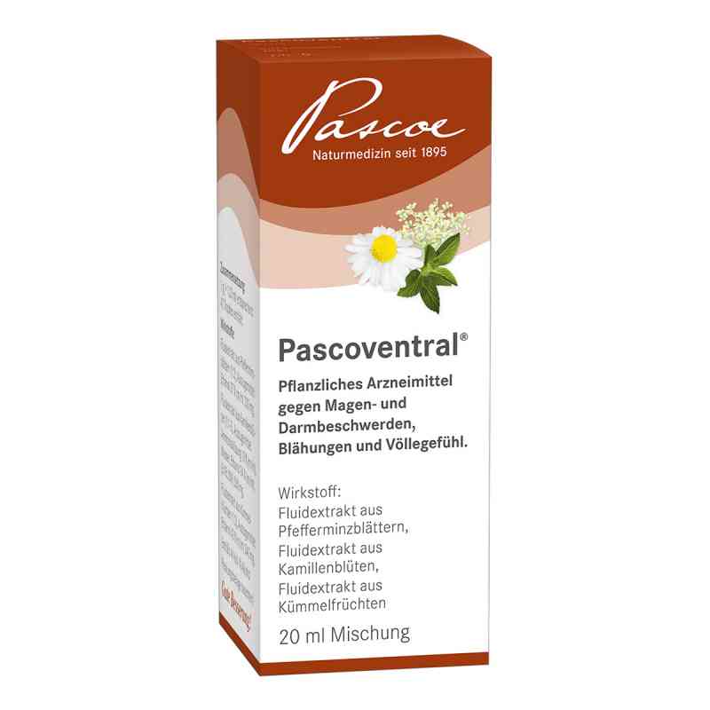 Pascoventral bei Magen- und Darmbeschwerden 20 ml von Pascoe pharmazeutische Präparate PZN 04008406