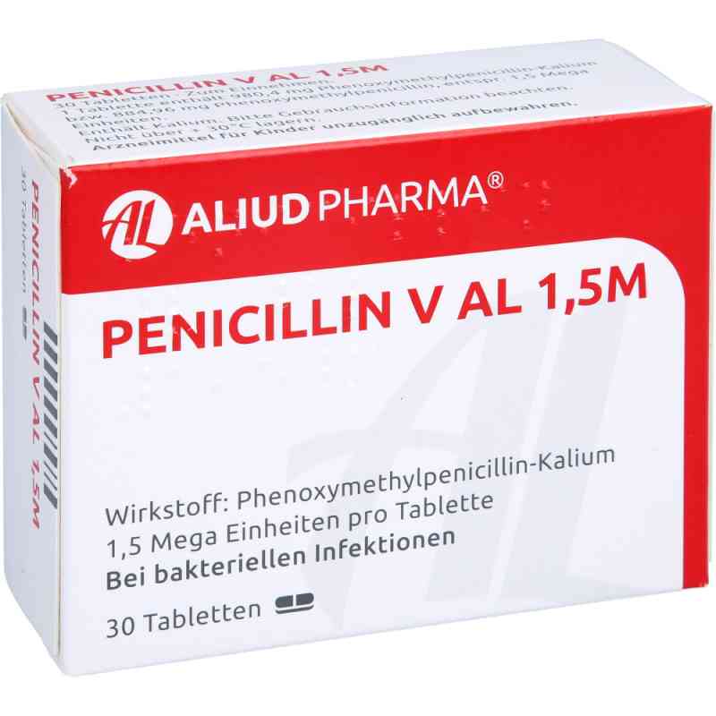 Penicillin V AL 1,5 M 30 stk von ALIUD Pharma GmbH PZN 04900893