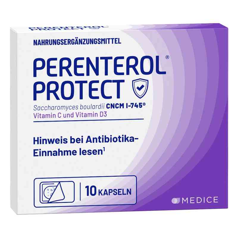 Perenterol Protect Kapseln 10 stk von MEDICE Arzneimittel Pütter GmbH&Co.KG PZN 19692704