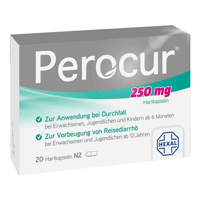 Perocur 250 mg Hartkapseln 20 stk von Hexal AG PZN 12396049