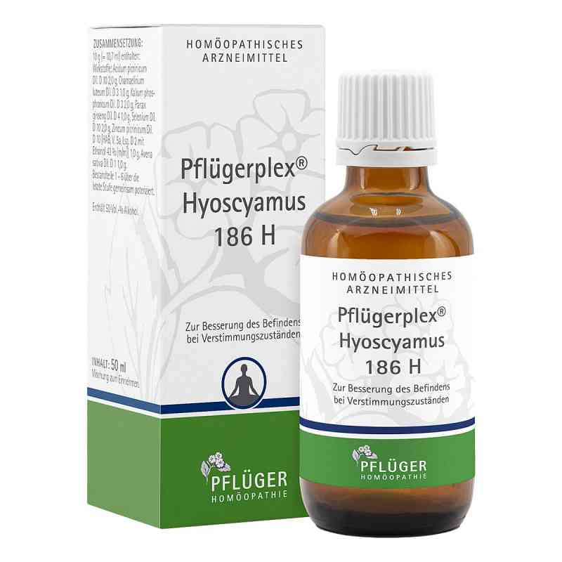 Pflügerplex® Hyoscyamus 186 H Tropfen 50 ml von Homöopathisches Laboratorium Alexander Pflüger Gmb PZN 03866125