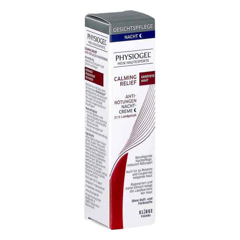 Physiogel Calming Relief Anti-Rötungen Nachtcreme 40 ml von Klinge Pharma GmbH PZN 19992777