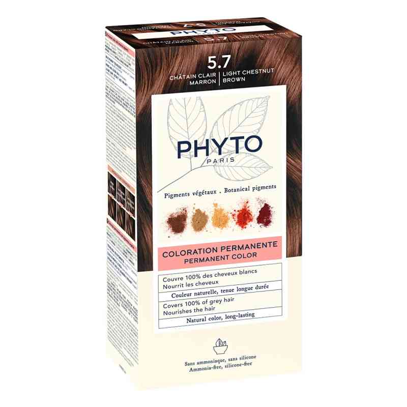 Phytocolor 5.7 Helles Kastanienbraun 1 stk von Laboratoire Native Deutschland GmbH PZN 18428023