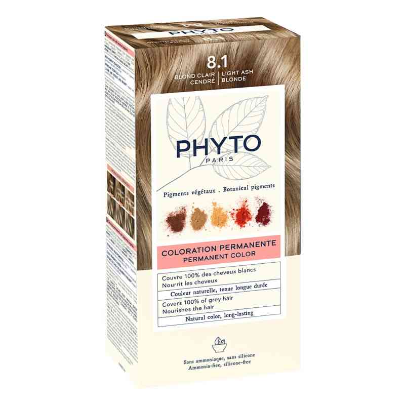 Phytocolor 8.1 Helles Aschblond 1 stk von Laboratoire Native Deutschland GmbH PZN 18240963