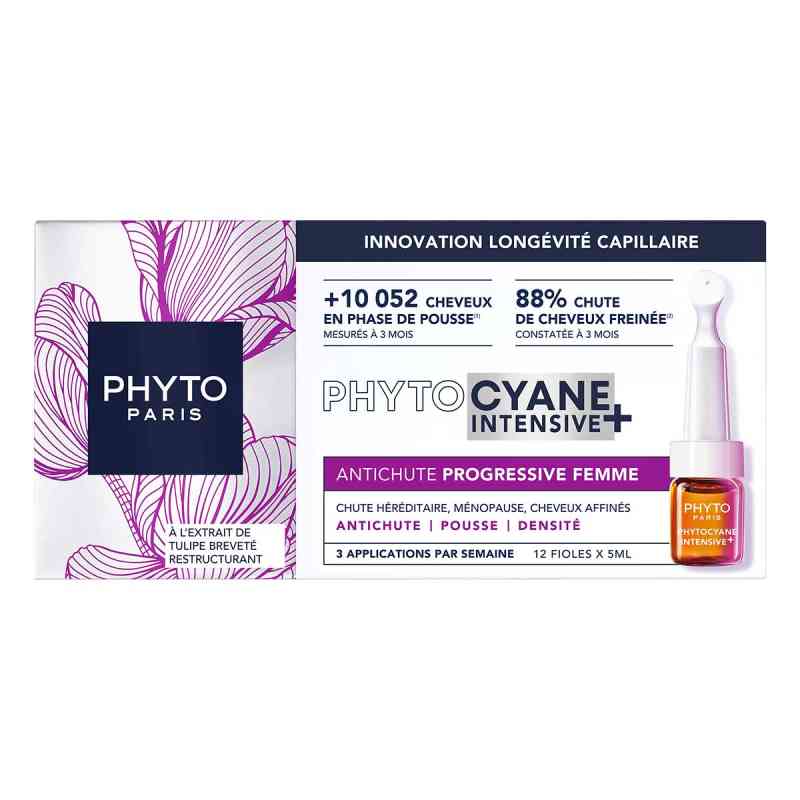 Phytocyane Intensive+ Kur - progressiver Haarausfall Frauen 12X5 ml von Laboratoire Native Deutschland GmbH PZN 20967514