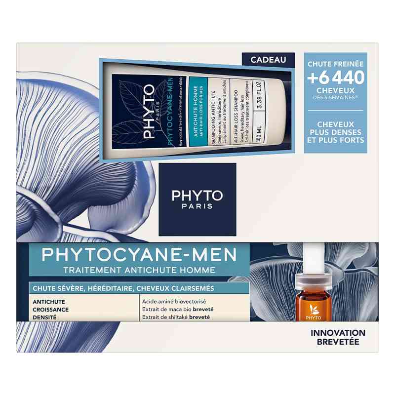 Phytocyane Set Men+shampoo 100 Ml 1 Pck von Laboratoire Native Deutschland GmbH PZN 19478767