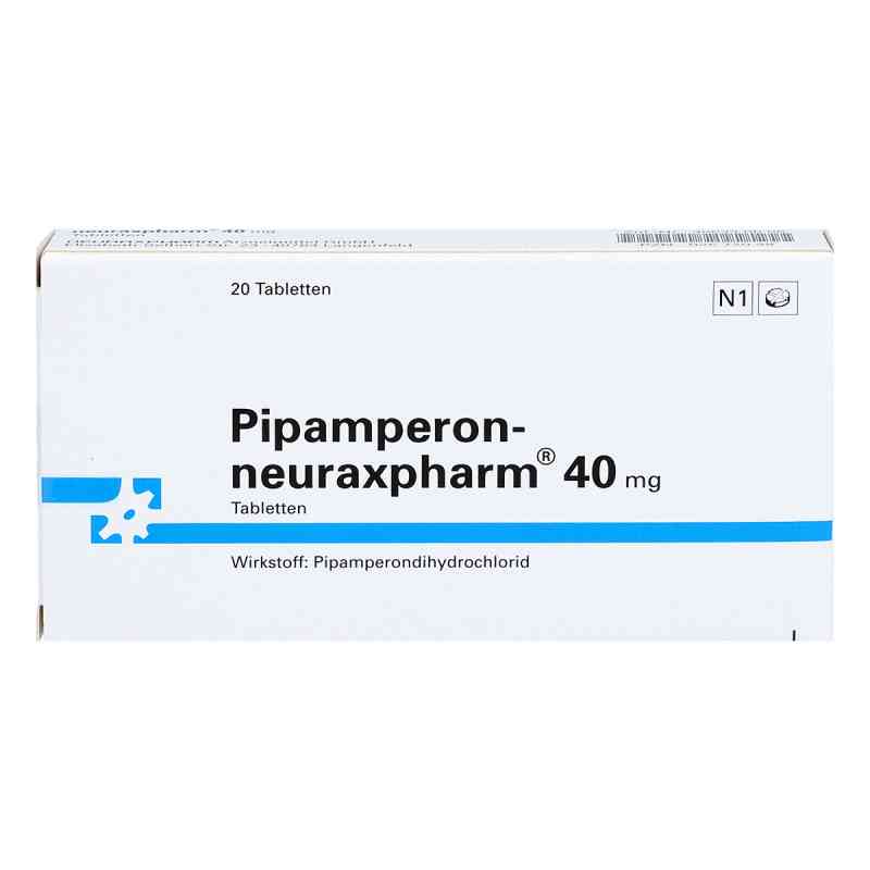 Pipamperon neuraxpharm 40 mg Tabletten 20 stk von neuraxpharm Arzneimittel GmbH PZN 02572048