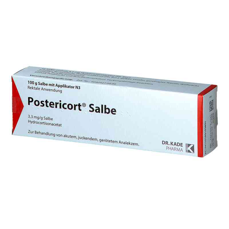 Postericort Salbe 100 g von DR. KADE Pharmazeutische Fabrik GmbH PZN 10215285