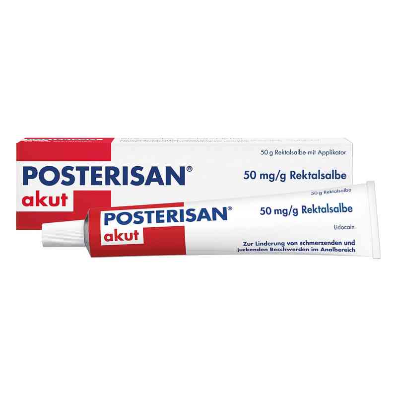 Posterisan akut bei Hämorrhoiden 50mg/g Rektalsalbe 50 g von DR. KADE Pharmazeutische Fabrik GmbH PZN 18247994