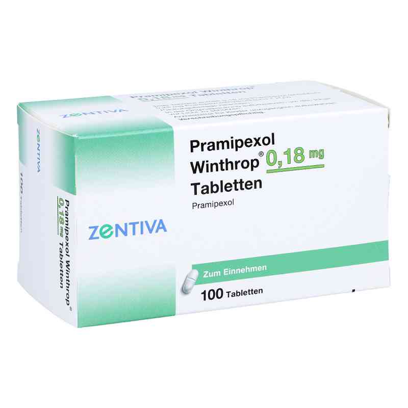 Pramipexol Winthrop 0,18mg 100 stk von Zentiva Pharma GmbH PZN 06912067