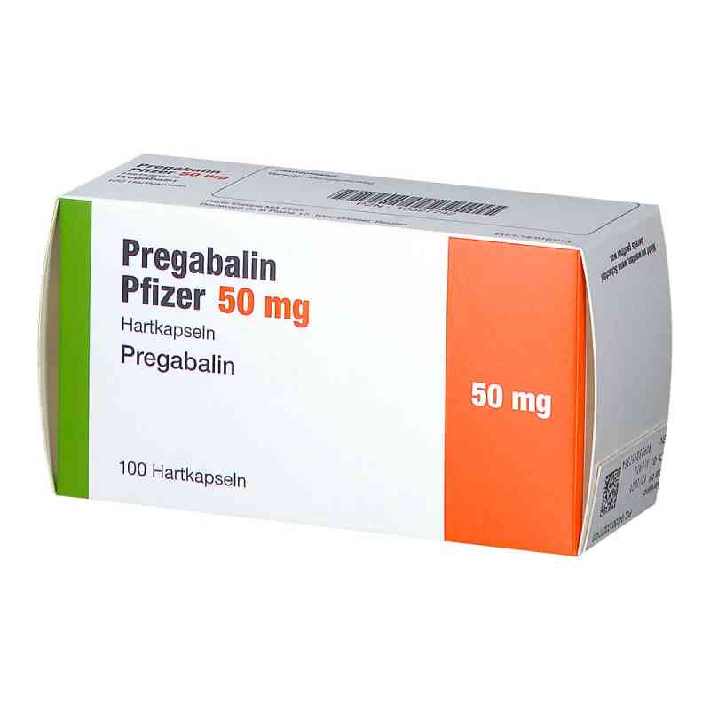 Pregabalin Pfizer 50 mg Hartkapseln 100 stk von Viatris Healthcare GmbH PZN 10327742