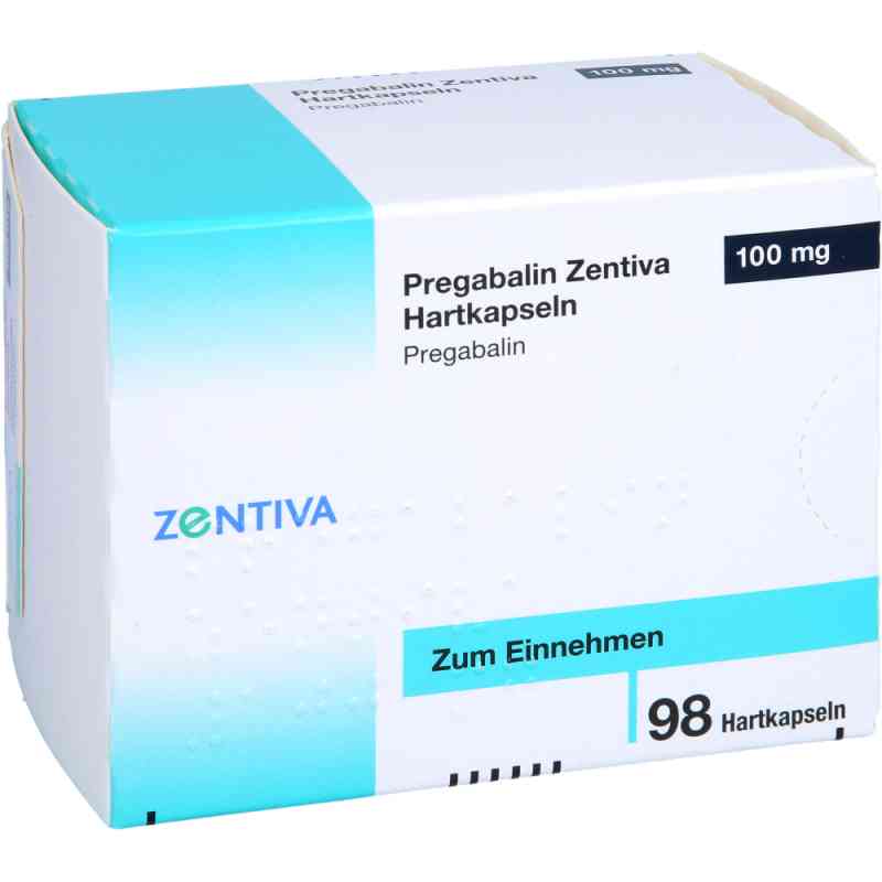 Pregabalin Zentiva 100 mg Hartkapseln 98 stk von Zentiva Pharma GmbH PZN 16320853