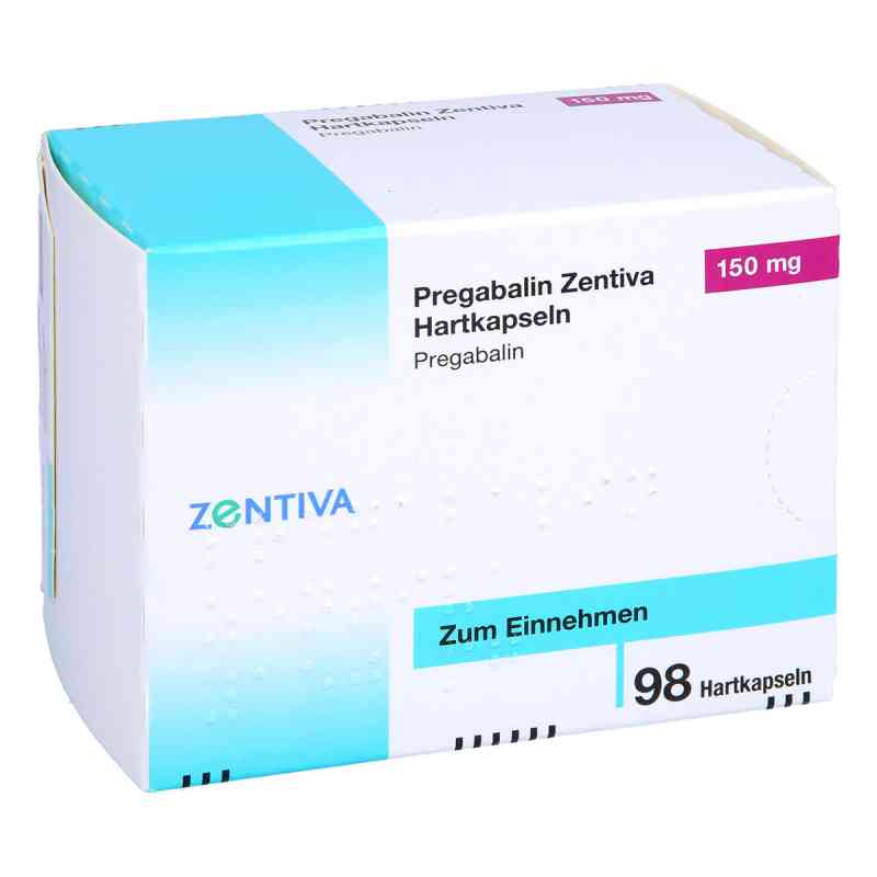 Pregabalin Zentiva 150 mg Hartkapseln 98 stk von Zentiva Pharma GmbH PZN 16320907