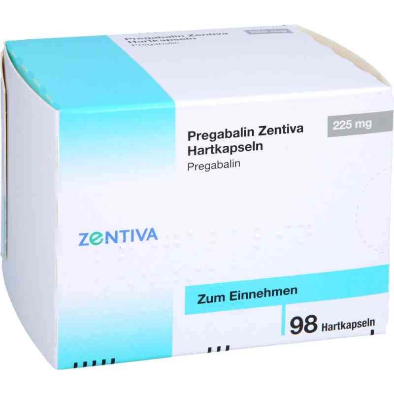 Pregabalin Zentiva 225 mg Hartkapseln 98 stk von Zentiva Pharma GmbH PZN 16321002