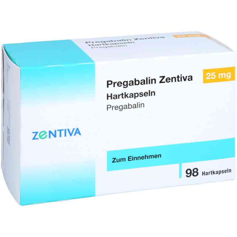 Pregabalin Zentiva 25 mg Hartkapseln 98 stk von Zentiva Pharma GmbH PZN 16321143