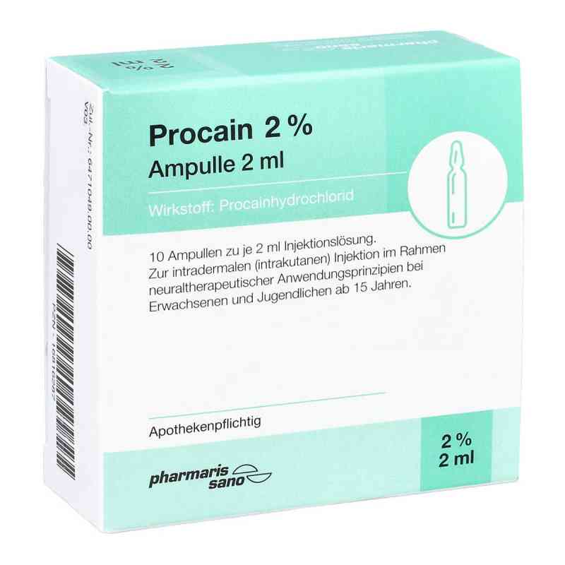Procain Pharmarissano 2% iniecto -lsg.ampullen 2 Ml 10X2 ml von medphano Arzneimittel GmbH PZN 16816287