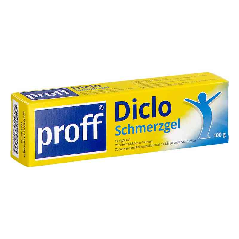 Proff Diclo Schmerzgel 10 Mg/g 100 g von Dr. Theiss Naturwaren GmbH PZN 15617120