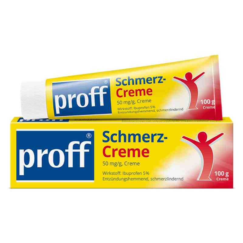 Proff® Schmerz-Creme 50mg/g 100 g von Dr. Theiss Naturwaren GmbH PZN 11072451