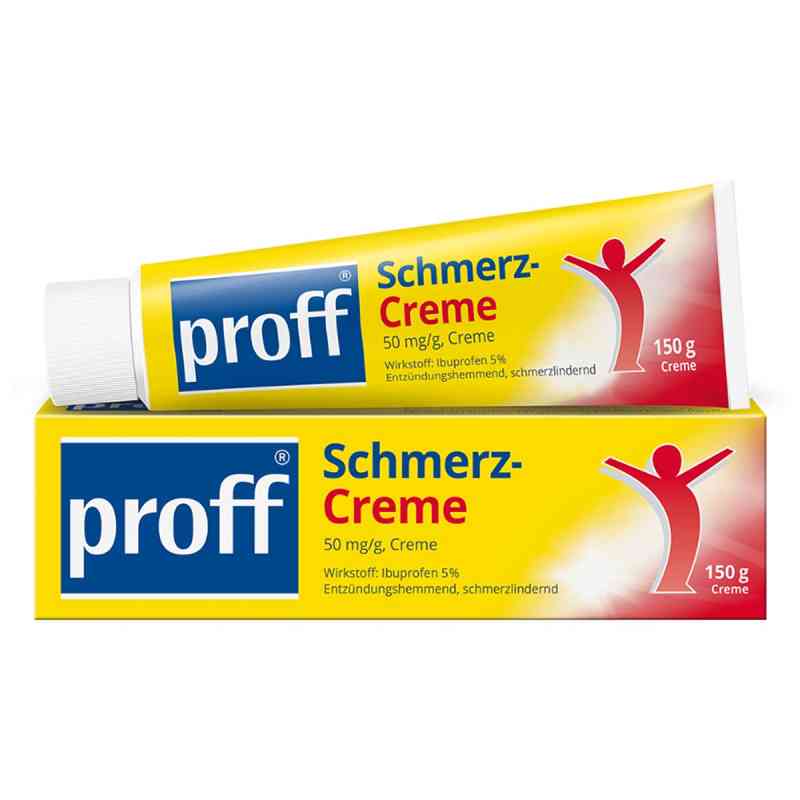 Proff® Schmerz-Creme 50mg/g 150 g von Dr. Theiss Naturwaren GmbH PZN 11194763
