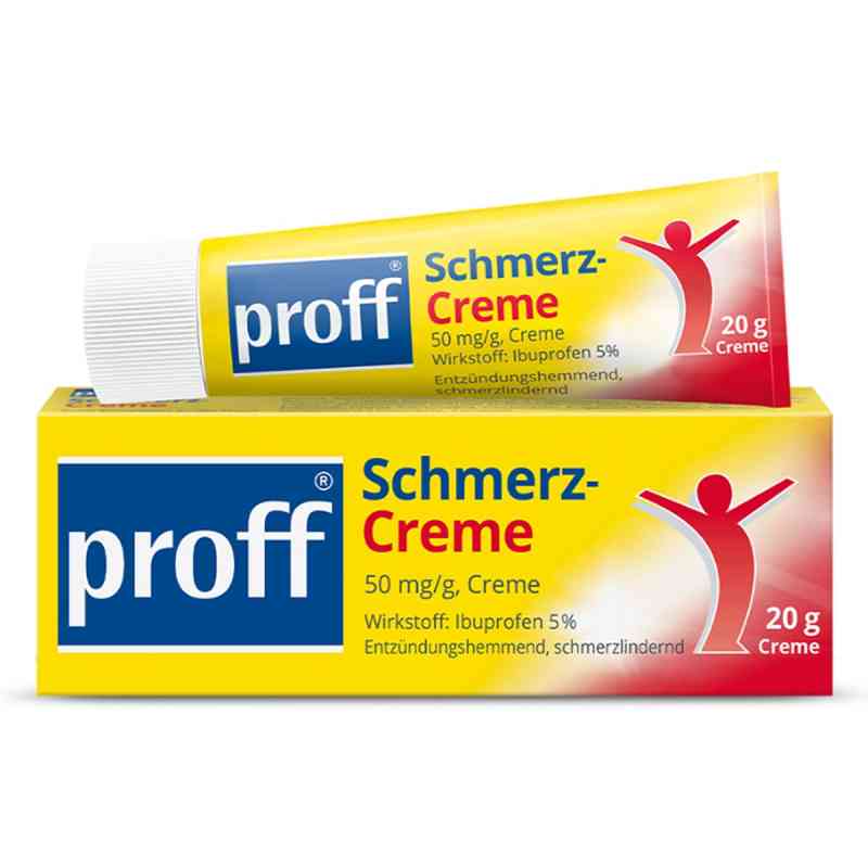 Proff® Schmerz-Creme 50mg/g 20 g von Dr. Theiss Naturwaren GmbH PZN 19875273