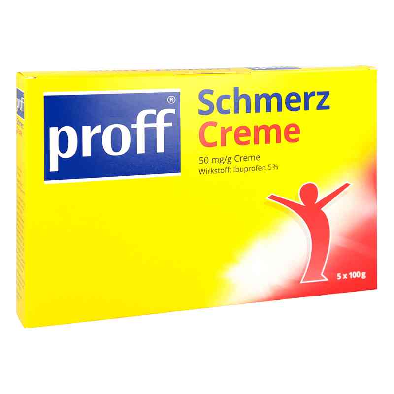 Proff Schmerzcreme 50mg/g 5X100 g von Dr. Theiss Naturwaren GmbH PZN 11295323